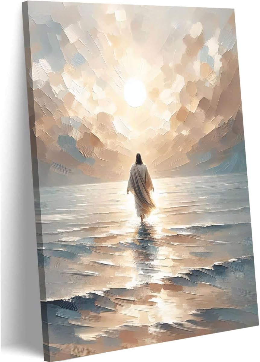 Jesus Walking on Water canvas