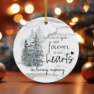 Forever in Our Heart memorial ornament