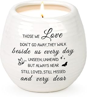 10 oz sympathy memorial grief candle