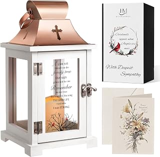 Memorial lantern for loss of mom or dad