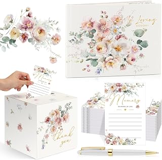 Celebration of life guest book signing set
