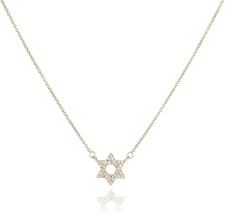 Israel gold plated Star of David necklace